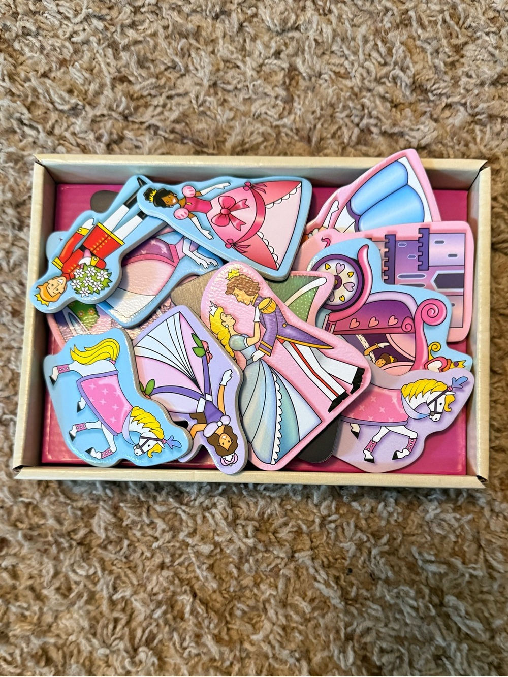 Melissa and Doug Wooden Princess Magnets